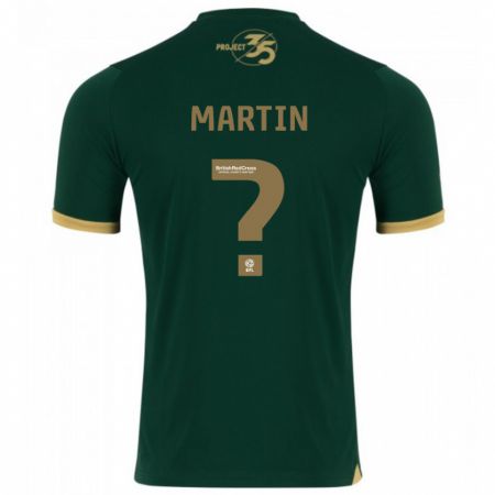 Kandiny Hombre Camiseta Matthew Martin #0 Verde 1ª Equipación 2023/24 La Camisa Chile