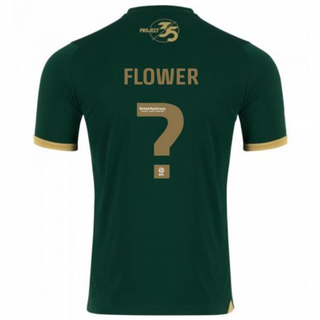 Kandiny Hombre Camiseta Jack Flower #0 Verde 1ª Equipación 2023/24 La Camisa Chile