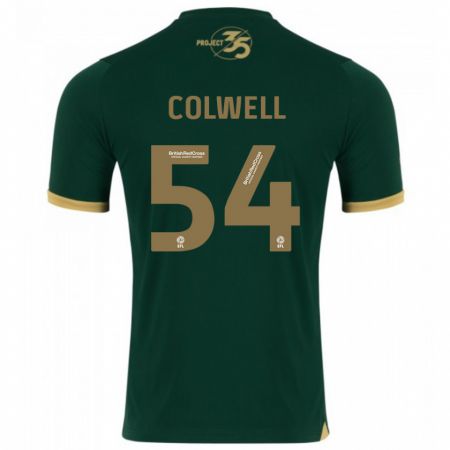 Kandiny Hombre Camiseta Lewis Colwell #54 Verde 1ª Equipación 2023/24 La Camisa Chile