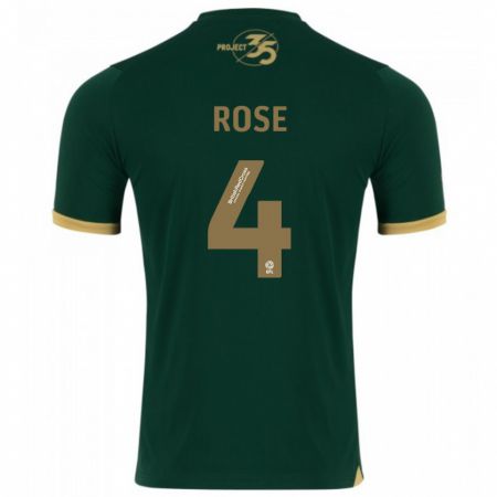 Kandiny Hombre Camiseta Jemma Rose #4 Verde 1ª Equipación 2023/24 La Camisa Chile