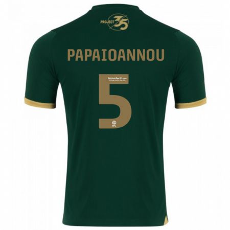 Kandiny Hombre Camiseta Panagiota Papaioannou #5 Verde 1ª Equipación 2023/24 La Camisa Chile