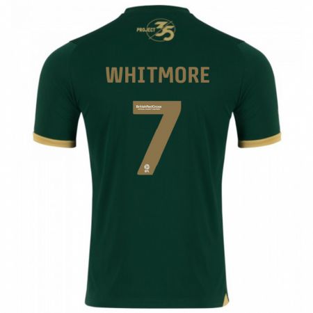 Kandiny Hombre Camiseta Charlotte Whitmore #7 Verde 1ª Equipación 2023/24 La Camisa Chile