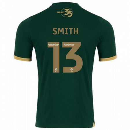 Kandiny Hombre Camiseta Grace Smith #13 Verde 1ª Equipación 2023/24 La Camisa Chile