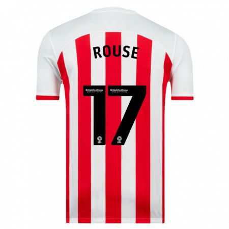 Kandiny Hombre Camiseta Mollie Rouse #17 Blanco 1ª Equipación 2023/24 La Camisa Chile