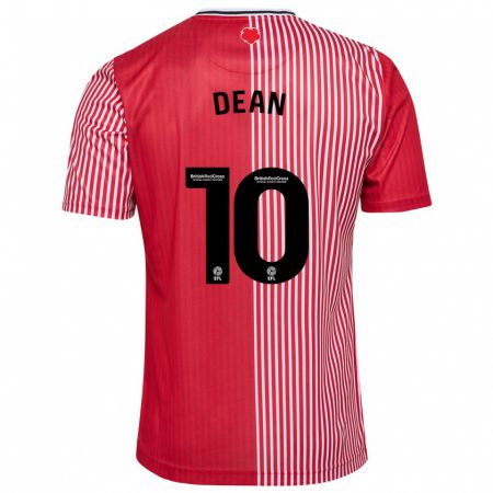 Kandiny Hombre Camiseta Rianna Dean #10 Rojo 1ª Equipación 2023/24 La Camisa Chile