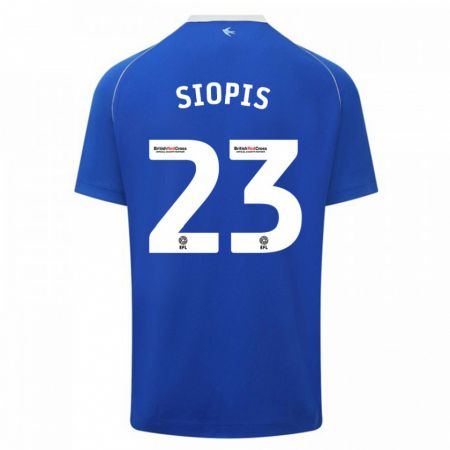 Kandiny Hombre Camiseta Manolis Siopis #23 Azul 1ª Equipación 2023/24 La Camisa Chile