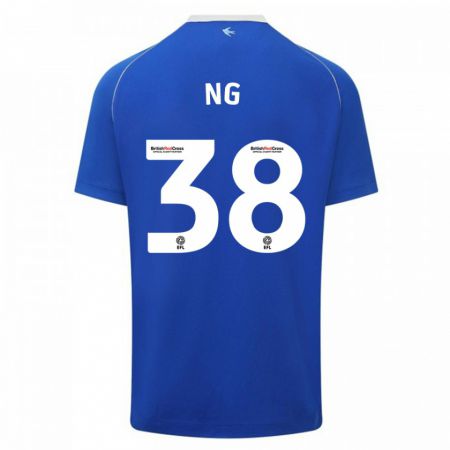 Kandiny Hombre Camiseta Perry Ng #38 Azul 1ª Equipación 2023/24 La Camisa Chile