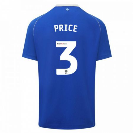 Kandiny Hombre Camiseta Ffion Price #3 Azul 1ª Equipación 2023/24 La Camisa Chile