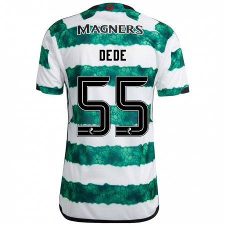Kandiny Hombre Camiseta Josh Dede #55 Verde 1ª Equipación 2023/24 La Camisa Chile