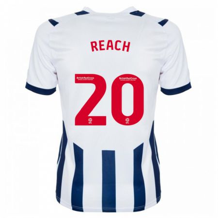 Kandiny Hombre Camiseta Adam Reach #20 Blanco 1ª Equipación 2023/24 La Camisa Chile