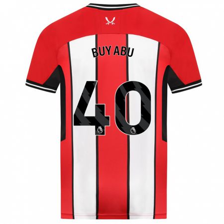 Kandiny Hombre Camiseta Jili Buyabu #40 Rojo 1ª Equipación 2023/24 La Camisa Chile