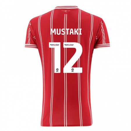 Kandiny Hombre Camiseta Chloe Mustaki #12 Rojo 1ª Equipación 2023/24 La Camisa Chile