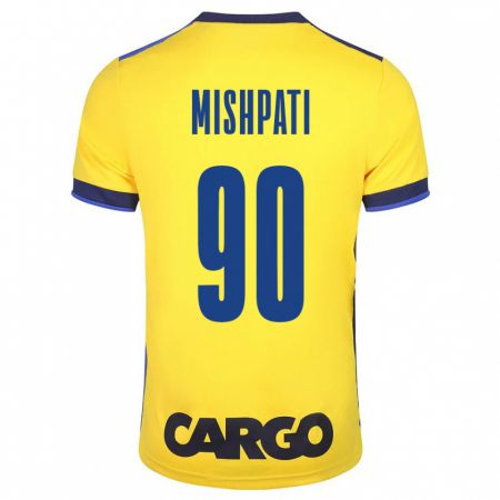 Kandiny Hombre Camiseta Roi Mishpati #90 Amarillo 1ª Equipación 2023/24 La Camisa Chile