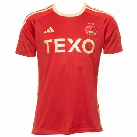 Kandiny Hombre Camiseta Kai Watson #0 Rojo 1ª Equipación 2023/24 La Camisa Chile