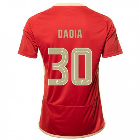 Kandiny Hombre Camiseta Or Dadia #30 Rojo 1ª Equipación 2023/24 La Camisa Chile