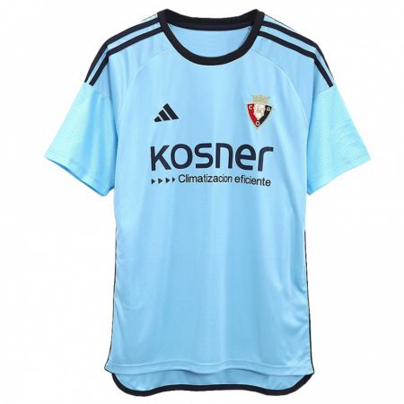 Kandiny Hombre Camiseta Aimar Bonel #0 Azul 2ª Equipación 2023/24 La Camisa Chile