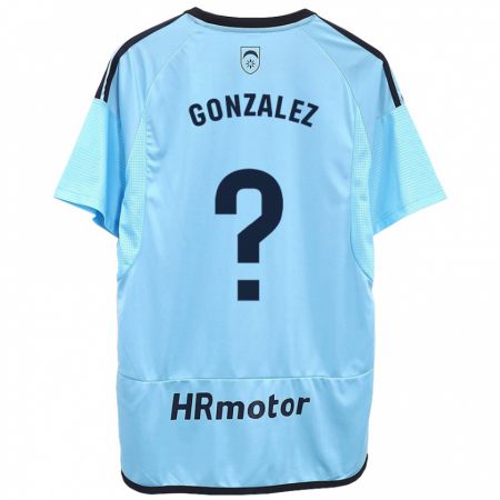 Kandiny Hombre Camiseta Iker González #0 Azul 2ª Equipación 2023/24 La Camisa Chile