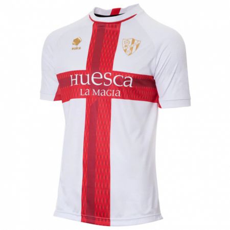 Kandiny Hombre Camiseta Diego Espinosa #5 Blanco 2ª Equipación 2023/24 La Camisa Chile