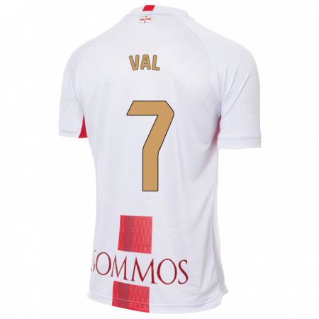 Kandiny Hombre Camiseta Rodri Val #7 Blanco 2ª Equipación 2023/24 La Camisa Chile