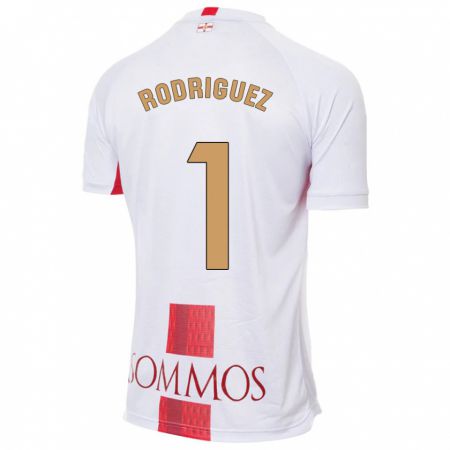 Kandiny Hombre Camiseta Nuria Rodríguez #1 Blanco 2ª Equipación 2023/24 La Camisa Chile
