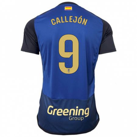 Kandiny Hombre Camiseta José Callejón #9 Armada 2ª Equipación 2023/24 La Camisa Chile