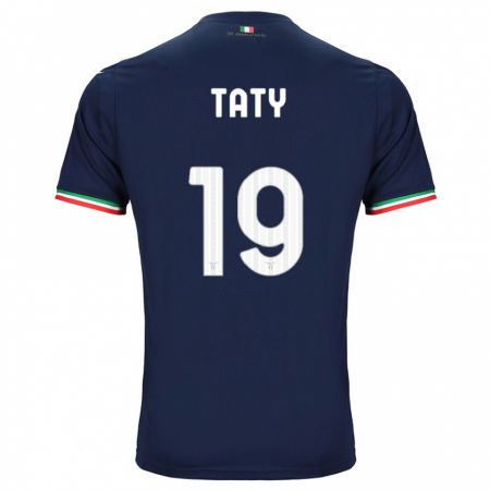 Kandiny Hombre Camiseta Taty Castellanos #19 Armada 2ª Equipación 2023/24 La Camisa Chile
