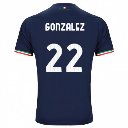 Kandiny Hombre Camiseta Diego González #22 Armada 2ª Equipación 2023/24 La Camisa Chile