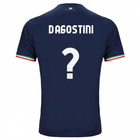 Kandiny Hombre Camiseta Stefano D'agostini #0 Armada 2ª Equipación 2023/24 La Camisa Chile