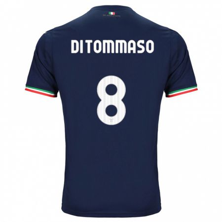 Kandiny Hombre Camiseta Leonardo Di Tommaso #8 Armada 2ª Equipación 2023/24 La Camisa Chile