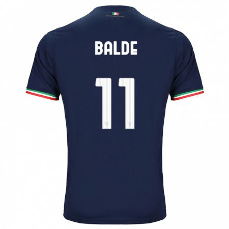 Kandiny Hombre Camiseta Mahamadou Balde #11 Armada 2ª Equipación 2023/24 La Camisa Chile