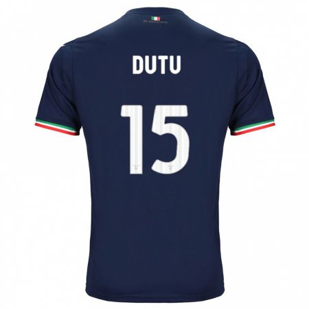 Kandiny Hombre Camiseta Matteo Dutu #15 Armada 2ª Equipación 2023/24 La Camisa Chile