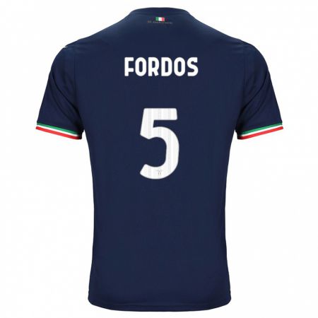 Kandiny Hombre Camiseta Beatrix Fordos #5 Armada 2ª Equipación 2023/24 La Camisa Chile