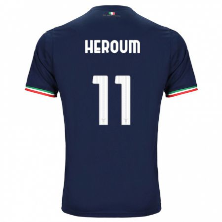 Kandiny Hombre Camiseta Nora Heroum #11 Armada 2ª Equipación 2023/24 La Camisa Chile