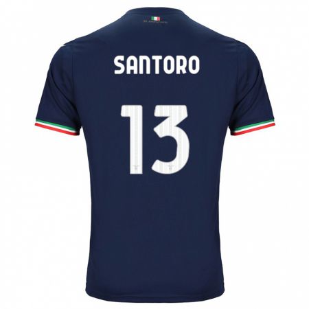 Kandiny Hombre Camiseta Martina Santoro #13 Armada 2ª Equipación 2023/24 La Camisa Chile