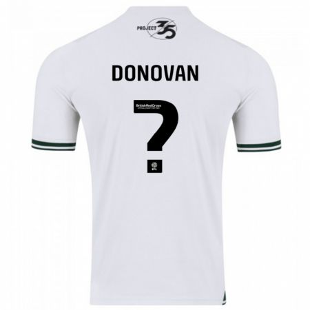Kandiny Hombre Camiseta Henry Donovan #0 Blanco 2ª Equipación 2023/24 La Camisa Chile