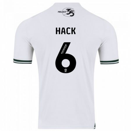 Kandiny Hombre Camiseta Lucy Hack #6 Blanco 2ª Equipación 2023/24 La Camisa Chile