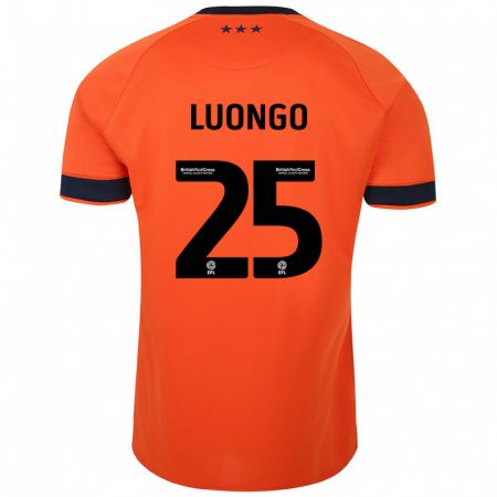 Kandiny Hombre Camiseta Massimo Luongo #25 Naranja 2ª Equipación 2023/24 La Camisa Chile