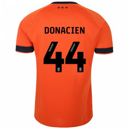 Kandiny Hombre Camiseta Janoi Donacien #44 Naranja 2ª Equipación 2023/24 La Camisa Chile