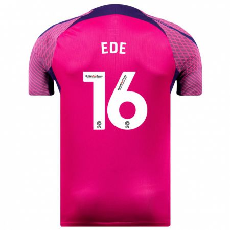 Kandiny Hombre Camiseta Grace Ede #16 Morado 2ª Equipación 2023/24 La Camisa Chile