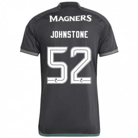 Kandiny Hombre Camiseta Rachael Johnstone #52 Negro 2ª Equipación 2023/24 La Camisa Chile