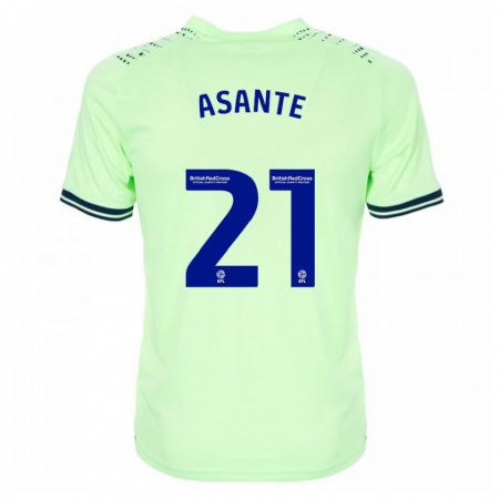 Kandiny Hombre Camiseta Brandon Thomas-Asante #21 Armada 2ª Equipación 2023/24 La Camisa Chile