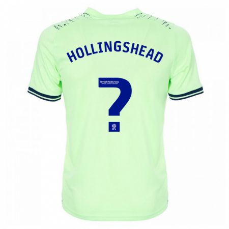 Kandiny Hombre Camiseta Ronnie Hollingshead #0 Armada 2ª Equipación 2023/24 La Camisa Chile