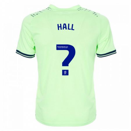 Kandiny Hombre Camiseta Reece Hall #0 Armada 2ª Equipación 2023/24 La Camisa Chile