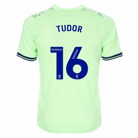 Kandiny Hombre Camiseta Sophie Tudor #16 Armada 2ª Equipación 2023/24 La Camisa Chile
