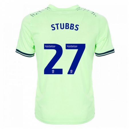 Kandiny Hombre Camiseta Olivia Stubbs #27 Armada 2ª Equipación 2023/24 La Camisa Chile