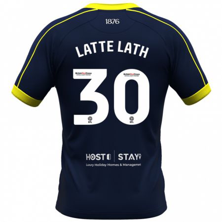 Kandiny Hombre Camiseta Emmanuel Latte Lath #30 Armada 2ª Equipación 2023/24 La Camisa Chile