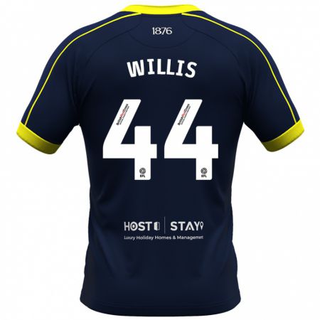 Kandiny Hombre Camiseta Pharrell Willis #44 Armada 2ª Equipación 2023/24 La Camisa Chile