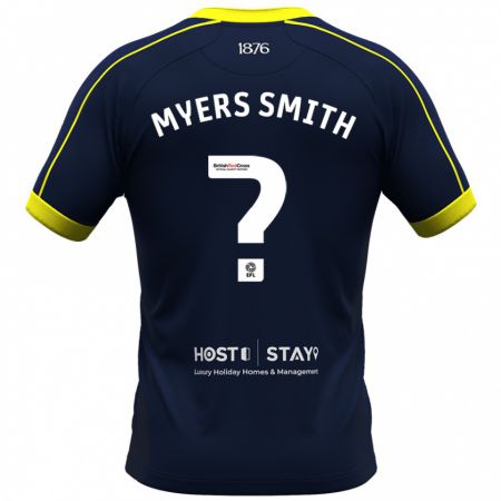 Kandiny Hombre Camiseta Alfie Myers-Smith #0 Armada 2ª Equipación 2023/24 La Camisa Chile