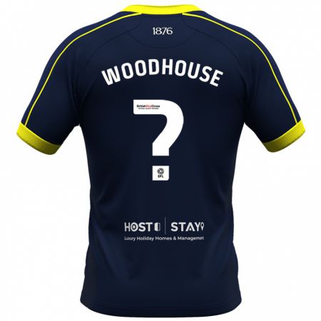 Kandiny Hombre Camiseta Mccartney Woodhouse #0 Armada 2ª Equipación 2023/24 La Camisa Chile