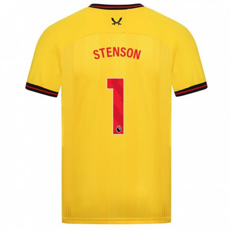 Kandiny Hombre Camiseta Fran Stenson #1 Amarillo 2ª Equipación 2023/24 La Camisa Chile
